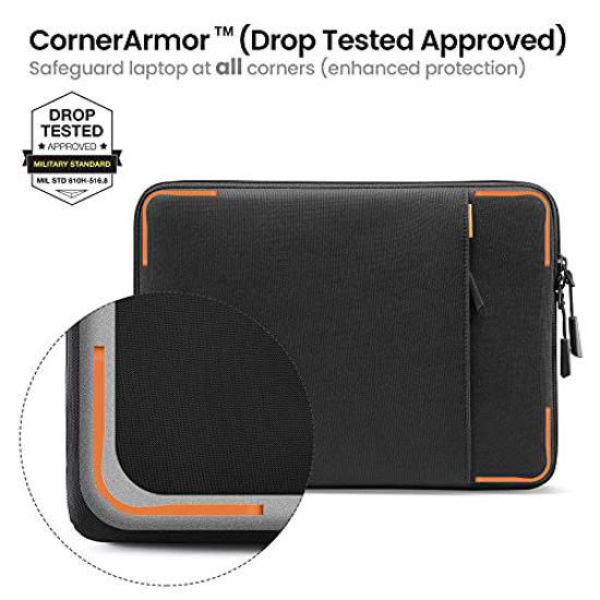 Picture of tomtoc Recycled Laptop Sleeve for 14-inch MacBook Pro 2021 A2442, 13-inch Old MacBook Air/ Pro Retina, 360 Protective Laptop Case for 13.5-14.4 Inch Surface Laptop Studio/Book, Acer Swift 3