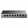 Picture of TP-Link 8-Port Gigabit Ethernet Easy Smart Switch | Unmanaged Pro | Plug and Play | Desktop | Sturdy Metal w/Shielded Ports | Limited Lifetime Replacement (TL-SG108E) (Renewed)