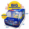 Picture of Police Car Pop Up Play Tent with Sound Button for Kids, Toddlers, Boys, Girls, Indoors & Outdoors - Playhouse for Interactive Fun - Foldable, Quick Setup Pretend Play Toys & Gift