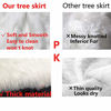 Picture of AISENO 36 Inch Christmas Tree Plush Skirt Decoration for Merry Christmas Party Faux Fur Christmas Tree Skirt Decorations