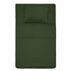 Picture of Best Season 3 Piece Bed Sheet Set (Twin Size Olive Green) 1 Flat Sheet,1 Fitted Sheet and 1 Pillow Cases,100% Brushed Microfiber 1800 Luxury Bedding,Deep Pockets,Extra Soft & Fade Resistant