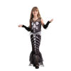 Picture of Child Girl Mermaid Skeleton costume (Medium (8-10yr))