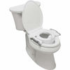 Picture of Kalencom Potette Plus Premium 2 in 1 Travel Potty and Toilet Seat Trainer Ring with Built in Pee Guard and Easy-Grip Handles (White/Gray)