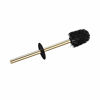 Picture of Toilet Brush Holder Gold, Stainless Steel 304 Gold Round Freestanding Toilet Bowl Brush and Holder for Bathroom