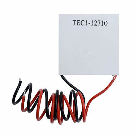 Picture of Diymore 5pcs TEC1-12710 12V 10A 92W 40MMX40MM Heatsink Thermoelectric Cooler Cooling Peltier Plate Module