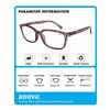 Picture of DOOViC 4 Pack Computer Reading Glasses Blue Light Blocking Anti Eyestrain Spring Hinge Stylish Readers for Women 3.50 Strength