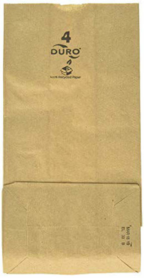 Picture of Paper Lunch Bags, Paper Grocery Bags, Durable Kraft Paper Bags, 4 Lb Capacity, Brown Pack of 500 Bags