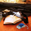 Picture of Evelots Hand Crank Flashlight-Camp-Home-Car-No Battery-LED Bright Light-Set/12