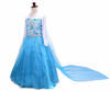 Picture of Lito Angels Little Girls Princess Dress Up Costumes Snow Queen Dress Halloween Christmas Long Detachable Train with Accessories Size 6