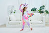 Picture of Unicorn Onesie Girls Boys Halloween Costumes Coloful Cloud Unicorn Animal Pajama For Christmas (6-8 Years)