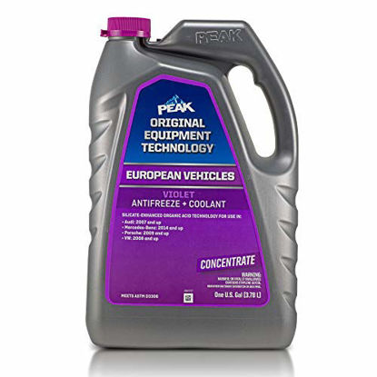 Picture of PEAK OET Extended Life Violet Concentrate Antifreeze/Coolant for European Vehicles, 1 Gal.