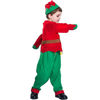 Picture of EraSpooky Child Christmas Santa Elf Costume for Boys