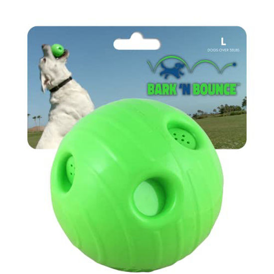 Picture of Bark N Bounce: The Interactive Dog Toy Ball That Bounces and Laughs, Engaging Your Dog's Natural Instincts (Large 6.5 inches- Dogs Above 30lbs)