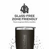 Picture of BrüMate Rocks - 12oz 100% Leak-Proof Insulated Lowball Cocktail & Whiskey Tumbler - Double Wall Vacuum Stainless Steel - Shatterproof - Camping & Travel Tumbler & Cocktail Glass (Walnut)