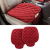 Picture of Seat Cover for Car, 2 Pack Car Front Seat Protector, Universal Seat Cushion for Most Cars, Vehicles, SUVs and More, Soft Comfort, Car Interior Accessories for Men Women (Wine Red)