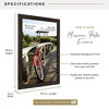 Picture of MCS, Espresso Woodgrain 16x24 Inch Museum Poster Frame, 16 x 24