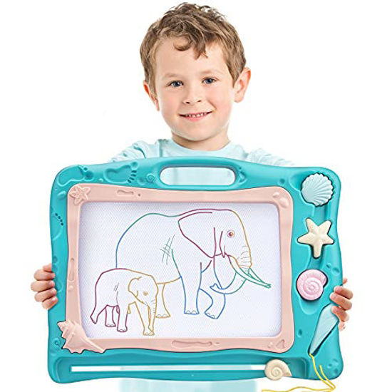 automoness Automoness Magnetic Writing Board for Kids, Large