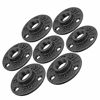 Picture of 3/4" Floor Flange, Home TZH Malleable iron Pipe Fittings for Industrial vintage style, Flanges with Threaded Hole for DIY Project /Furniture/ Shelving Decoration (20 Pack)