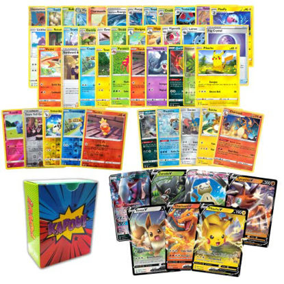 Ultimate Rare Bundle– Includes 20 Rare Cards, 2 foil Rare Cards, 2  Legendary Ultra Rare Cards with lightning card collection Box That is  Compatible with Pokemon Cards : : Toys & Games