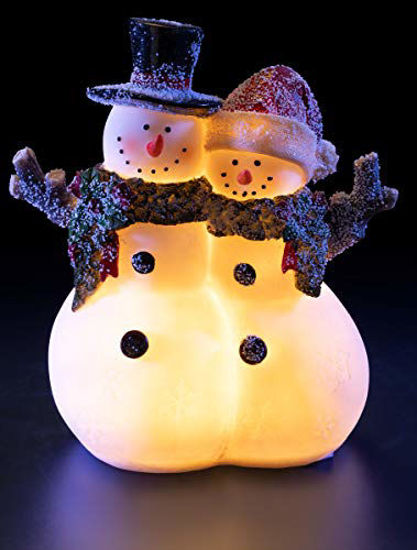 Picture of VP Home Snowman Couple Glowing LED Holiday Light