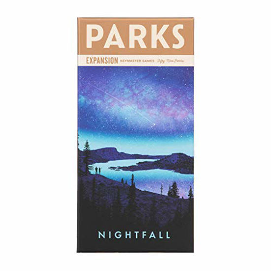 Picture of Parks: Nightfall Expansion - add camping and night themed parks to the Parks board game