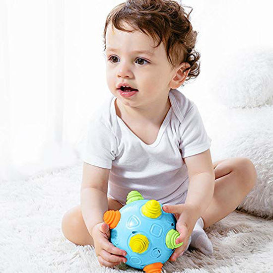 Picture of Baby Music Shake Dancing Ball Toy, BPA Free Bouncing Sensory Developmental Ball for Boys and Girls