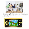 Picture of HigoKids Handheld Game Console for Kids Portable Retro Video Game Player Built-in 182 Classic Games 2.5 inches LCD Screen Family Recreation Arcade Gaming System Birthday Present for Children-Yellow