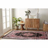 Picture of Home Dynamix Premium Sakarya Traditional Medallion Border Area Rug, Black, 3'7"x5'2" Rectangle