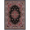 Picture of Home Dynamix Premium Sakarya Traditional Medallion Border Area Rug, Black, 3'7"x5'2" Rectangle