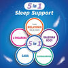 Picture of Qunol Sleep Support, 5-in-1 Sleep Aid, with time-released Melatonin, Ashwagandha, GABA, Valerian Root, L-Theanine, capsules, 60 ct