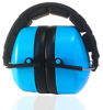 Picture of Professional Safety Ear Muffs by Decibel Defense - 37dB NRR - The HIGHEST Rated & MOST COMFORTABLE Ear Protection For Shooting & Industrial Use - THE BEST HEARING PROTECTION...GUARANTEED (BLUE)