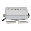 Picture of FLEOR Alnico5 Guitar Humbucker Pickup Chrome Neck Pickups Compatible with LP Stye Guitar Part