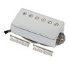 Picture of FLEOR Alnico5 Guitar Humbucker Pickup Chrome Neck Pickups Compatible with LP Stye Guitar Part