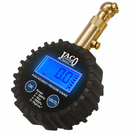 Picture of JACO Elite Digital Tire Pressure Gauge - Professional Accuracy - 100 PSI