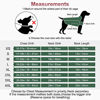 Picture of ThinkPet Dog Cold Weather Coats - Cozy Waterproof Windproof Reversible Winter Dog Jacket, Thick Padded Warm Coat Reflective Vest Clothes for Puppy Small Medium Large Dogs M Green