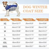 Picture of Dog Winter Coat Waterproof Dog Zipper Jacket Cozy Reflective Windproof Warm Fleece Outfit, Comfortable Cold Weather Pet Apparel Garment for Small Medium Large Dogs Puppy Walking Hiking