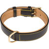 Picture of Soft Touch Collars Black Leather Dog Collar , Real Genuine Leather, Best for Large Male or Female Dogs