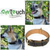 Picture of Soft Touch Collars Black Leather Dog Collar , Real Genuine Leather, Best for Large Male or Female Dogs