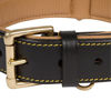 Picture of Soft Touch Collars Black Leather Dog Collar , Real Genuine Leather, Best for Large Male or Female Dogs