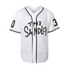 Picture of The Sandlot Benny Jersey 30 'The Jet' Rodriguez 5 Michael 'Squints' Palledorous 11 Alan Yeah-Yeah McClennan 23 Bel Air 3D Print Movie Baseball Jersey (30 Rodriguez White, XXX-Large)