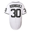 Picture of The Sandlot Benny Jersey 30 'The Jet' Rodriguez 5 Michael 'Squints' Palledorous 11 Alan Yeah-Yeah McClennan 23 Bel Air 3D Print Movie Baseball Jersey (30 Rodriguez White, XXX-Large)