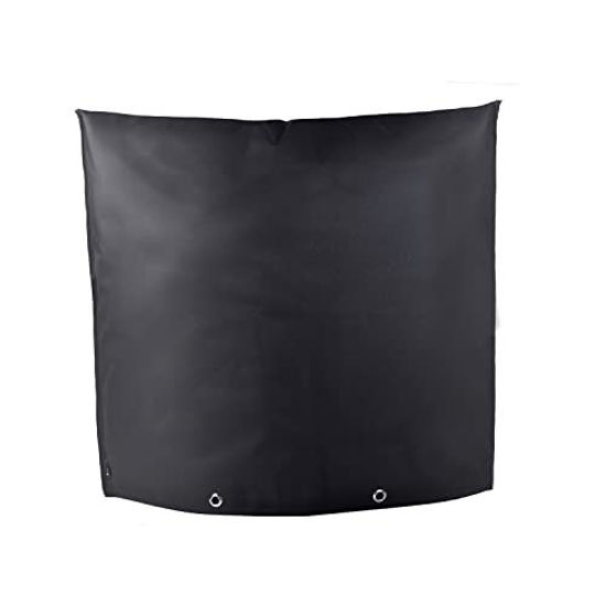 Picture of Backflow Preventers Protection 30W x 26H Backflow Winter Cover Insulated Cover Pouch for Winter Pipe Freeze Protection,Water Sprinkler Valve Box and Controller (30Wx26H, Black)