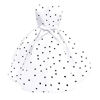 Picture of Dressy Daisy White and Black Polka Dot Fancy Party Dress for Toddler Girls Halloween Princess Costumes Birthday Christmas Party Outfits Size 2T 3T White 287