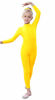 Picture of Kids Girls One Piece Spandex Unitards, Long Sleeve Turtleneck Unitard, Full Body Catsuit, Dance Leotard Costumes (Yellow, XXL)