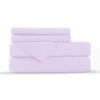 Picture of BASIC CHOICE Bed Sheet Set - Brushed Microfiber 2000 Bedding - Wrinkle, Fade, Stain Resistant - Hypoallergenic - 3 Piece (Twin, Lavender)