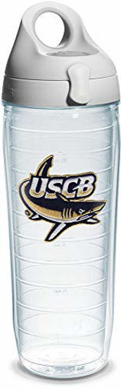 Picture of Tervis University of South Carolina Beaufort Made in USA Double Walled Insulated Tumbler, 24oz Water Bottle - Gray Lid, Emblem