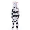 Picture of Kids Dairy Cow Pajamas Onesie Cow Costume for Boys Girls Animals Onepiece 4-6Y