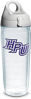 Picture of Tervis High Point University Emblem Individual Water Bottle with Gray lid, 24 oz, Clear