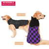 Picture of Fragralley Dog Winter Coat, Reversible Waterproof Winter Pet Snow Jacket, Dog Cold Clothes Warm Cotton Vest Windproof Sweaters, Plaid with Reflective, for Small Medium and Large Dogs,Dog Coat