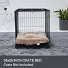 Picture of ANWA Dog Bed Large Size Dogs, Washable Dog Crate Bed Cushion, Dog Crate Pad Large Dogs 36 INCH